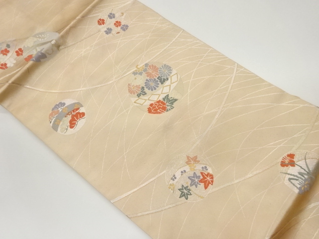 JAPANESE NAGOYA OBI / WOVEN BELL